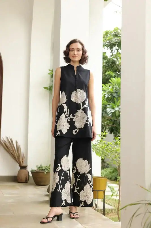 Eclipse Garden Cotton Co-ord Set