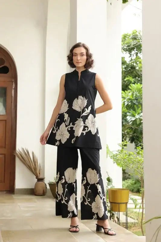 Eclipse Garden Cotton Co-ord Set