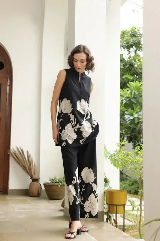 Eclipse Garden Cotton Co-ord Set