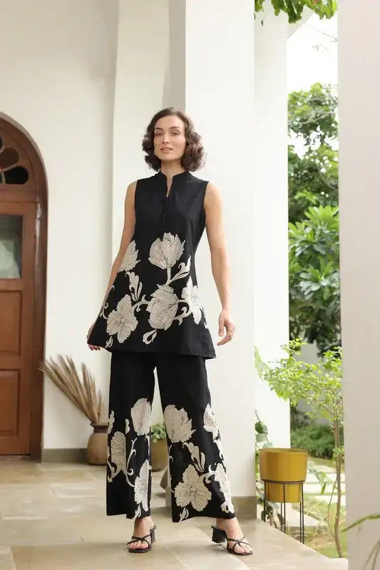 Eclipse Garden Cotton Co-ord Set