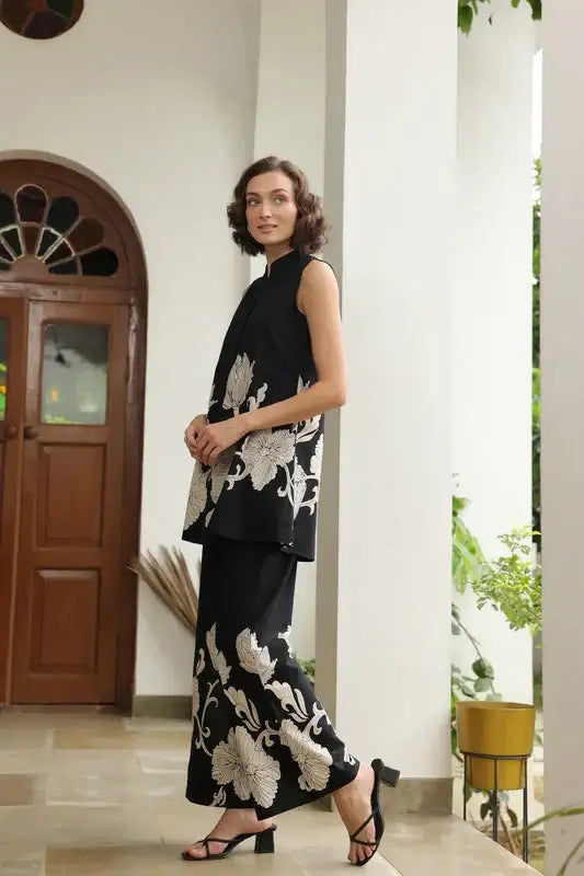 Eclipse Garden Cotton Co-ord Set