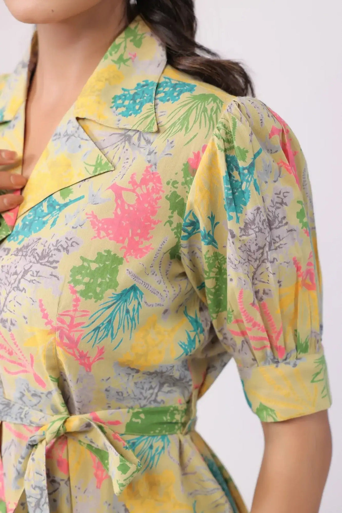 Radiant Veins Cotton Co-ord Set