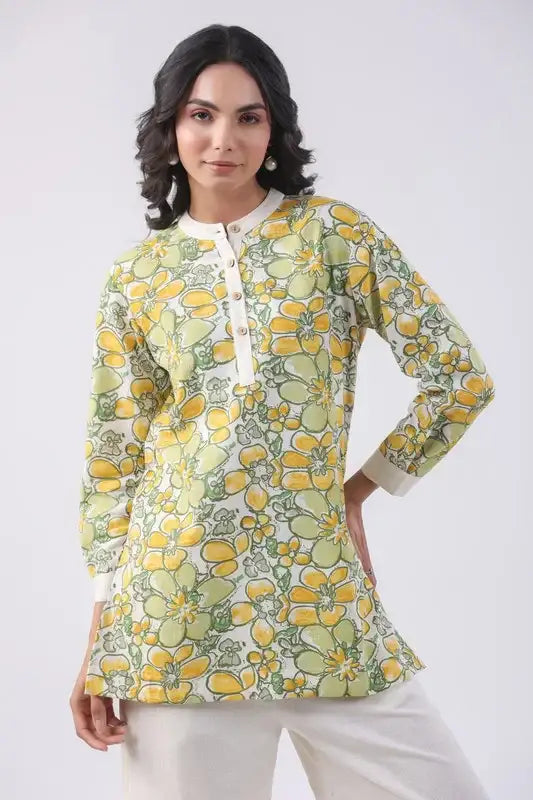 Lush Citrus Cotton Co-ord Set