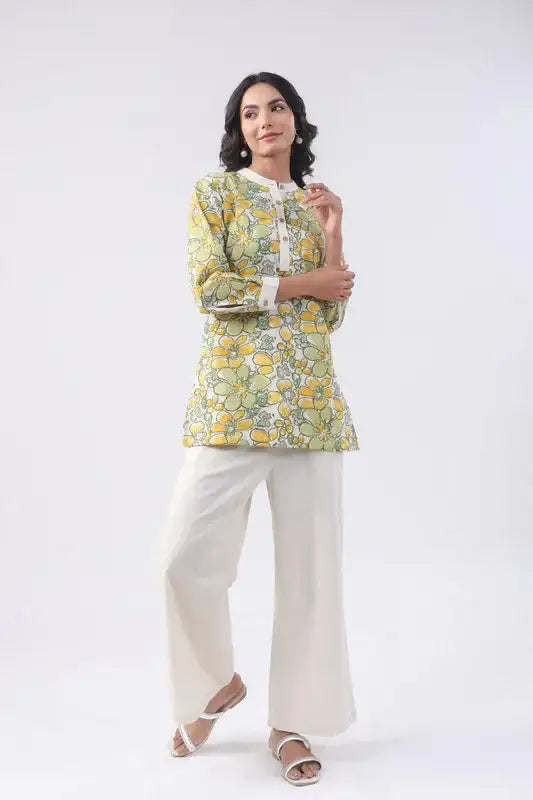 Lush Citrus Cotton Co-ord Set