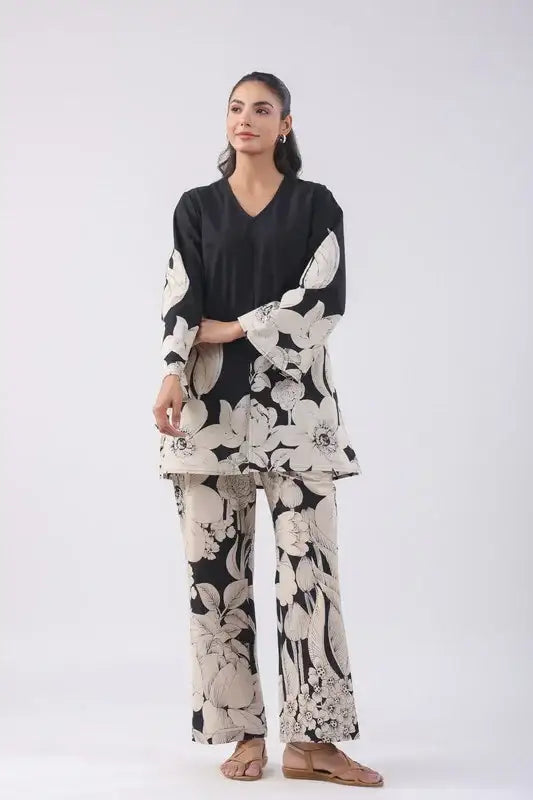 Eclipse Bloom Cotton Co-ord Set