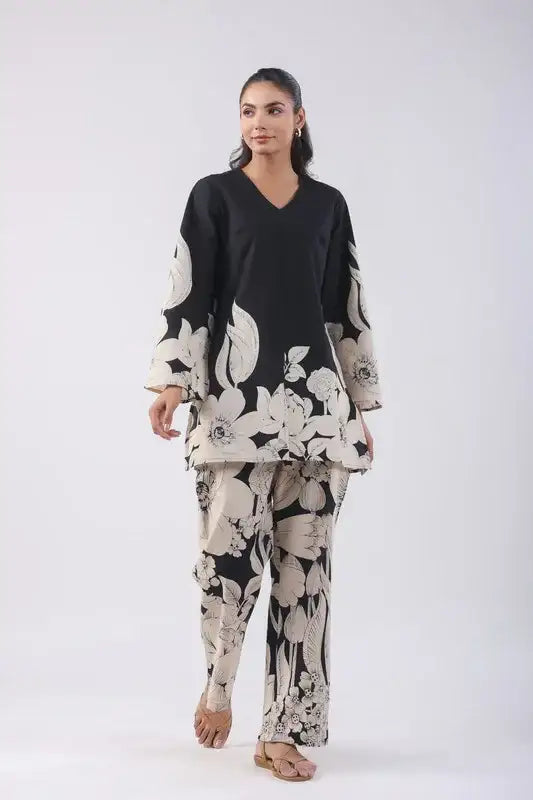 Eclipse Bloom Cotton Co-ord Set