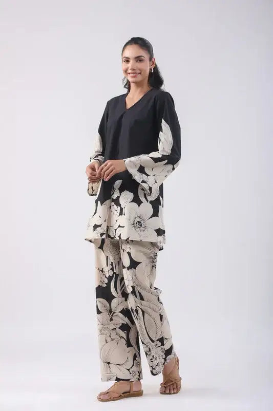 Eclipse Bloom Cotton Co-ord Set