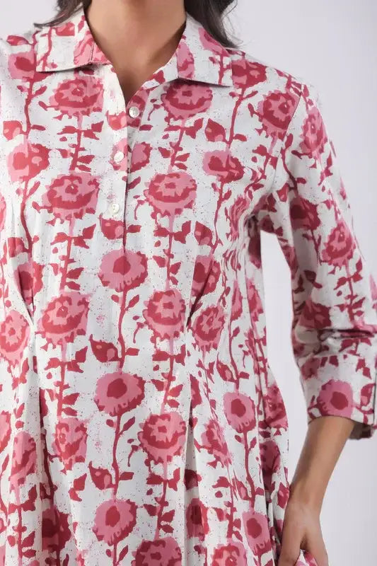 Rosé Whimsy Cotton Co-ord Set