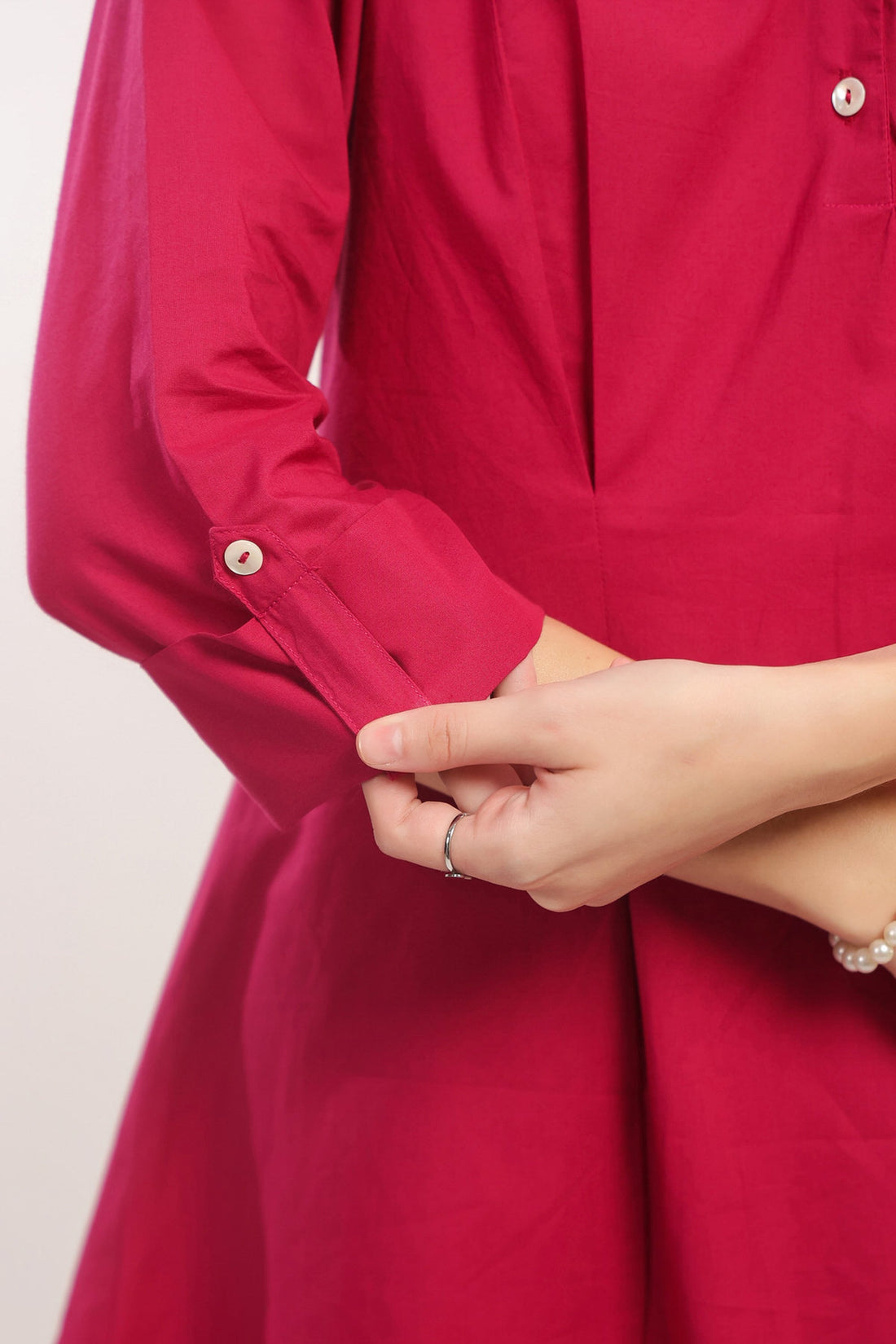 Fuchsia Flame Cotton Co-ord Set