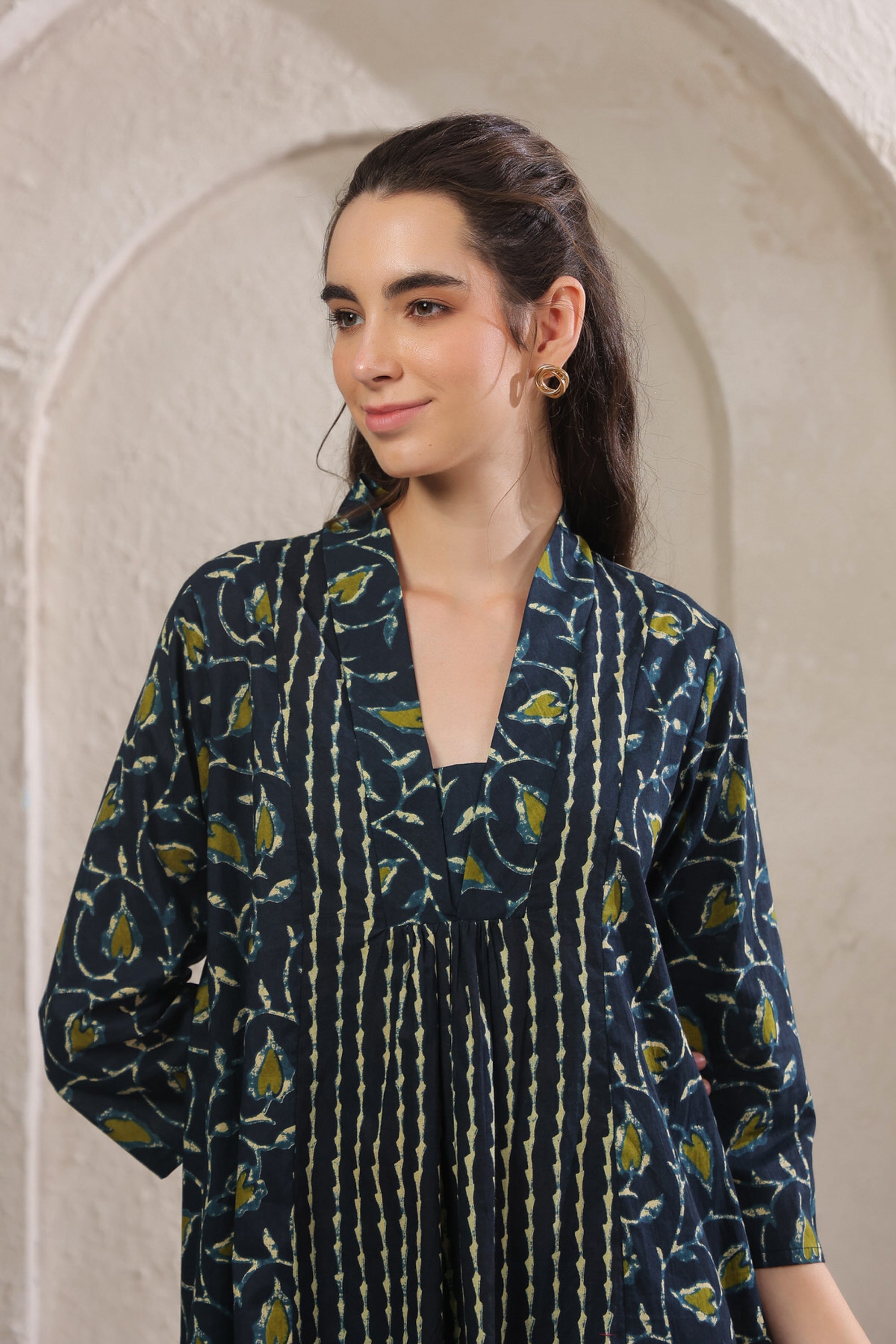 Tropical Dusk Printed Cotton Co-ord Set