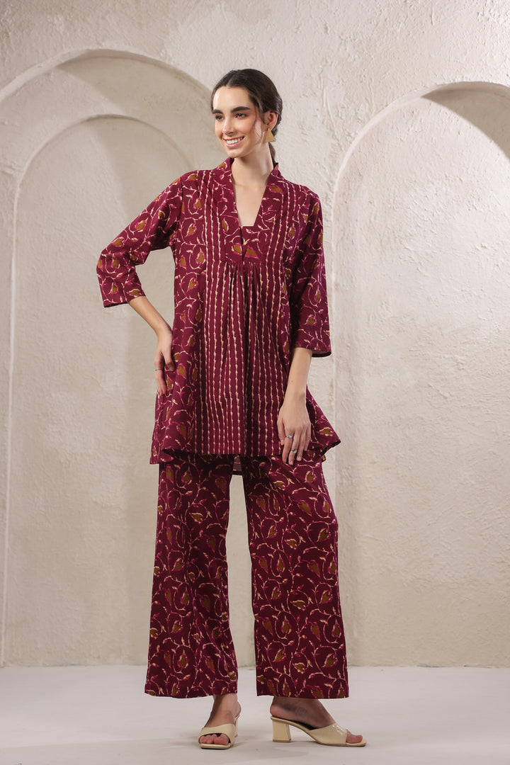 Mulberry Muse Printed Cotton Co-ord Set