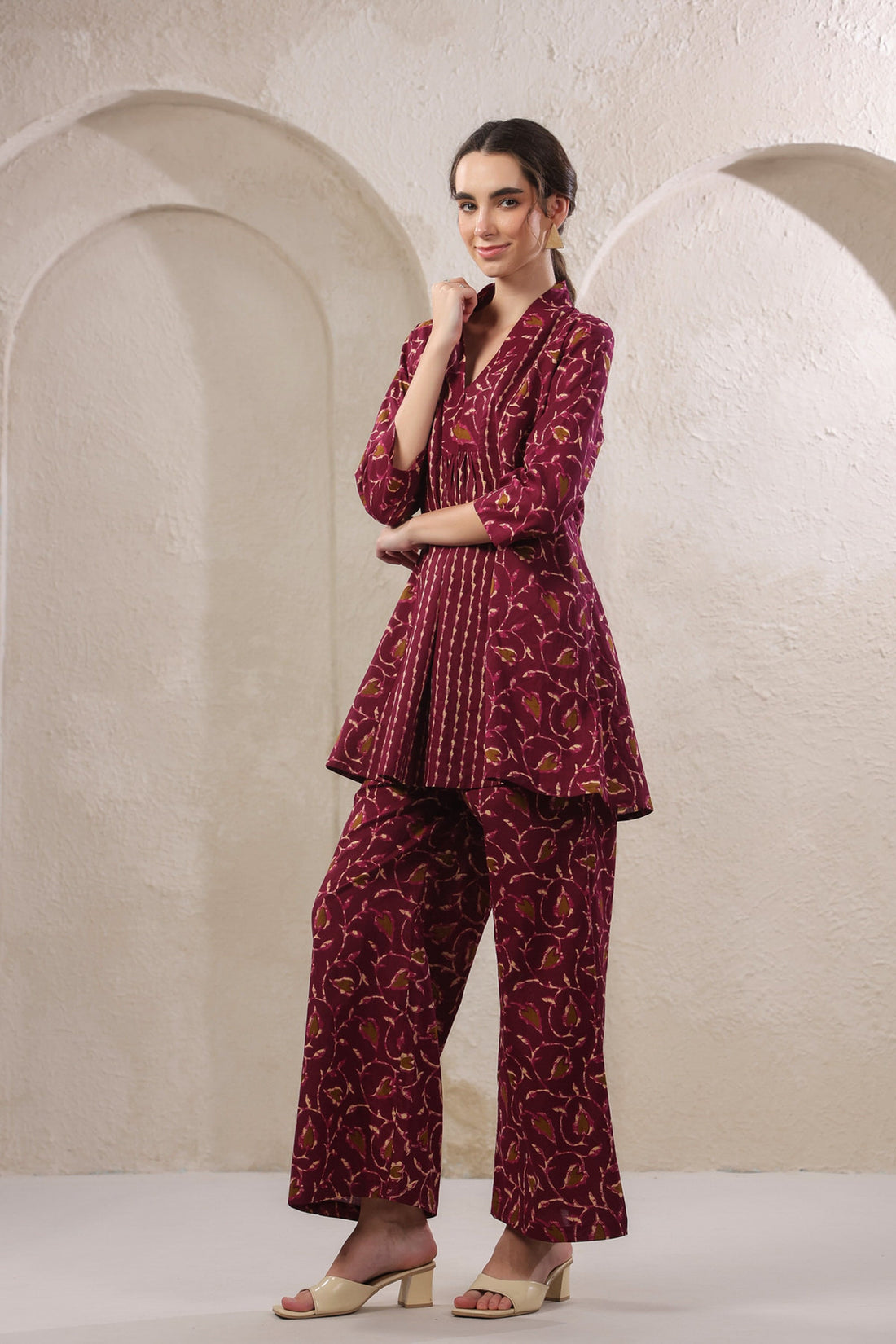 Mulberry Muse Printed Cotton Co-ord Set