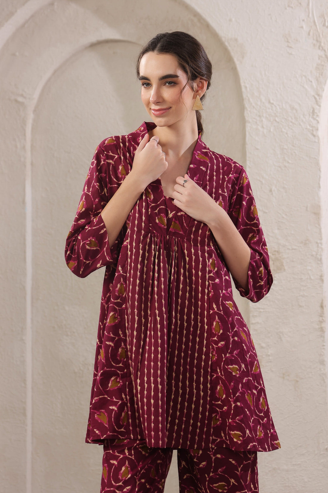 Mulberry Muse Printed Cotton Co-ord Set