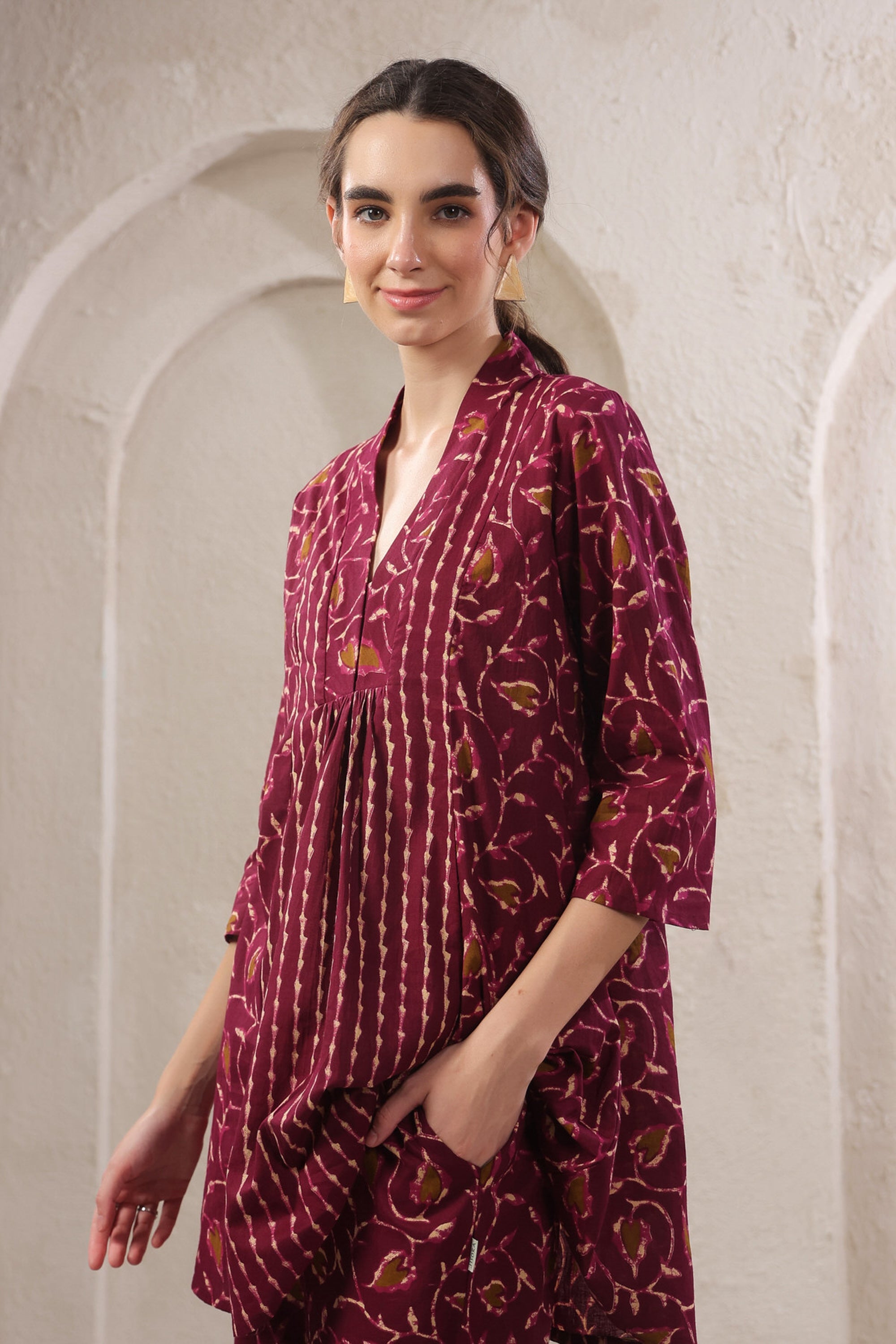 Mulberry Muse Printed Cotton Co-ord Set