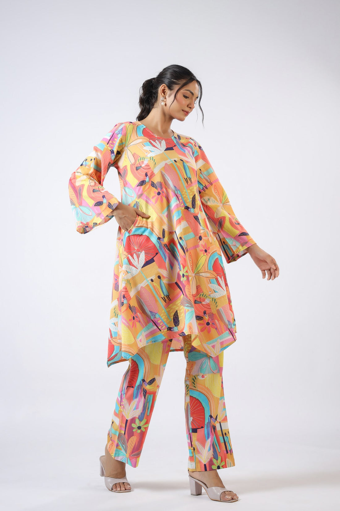 Tropical Fiesta Cotton Co-ord Set