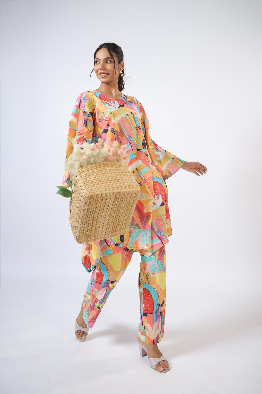 Tropical Fiesta Cotton Co-ord Set