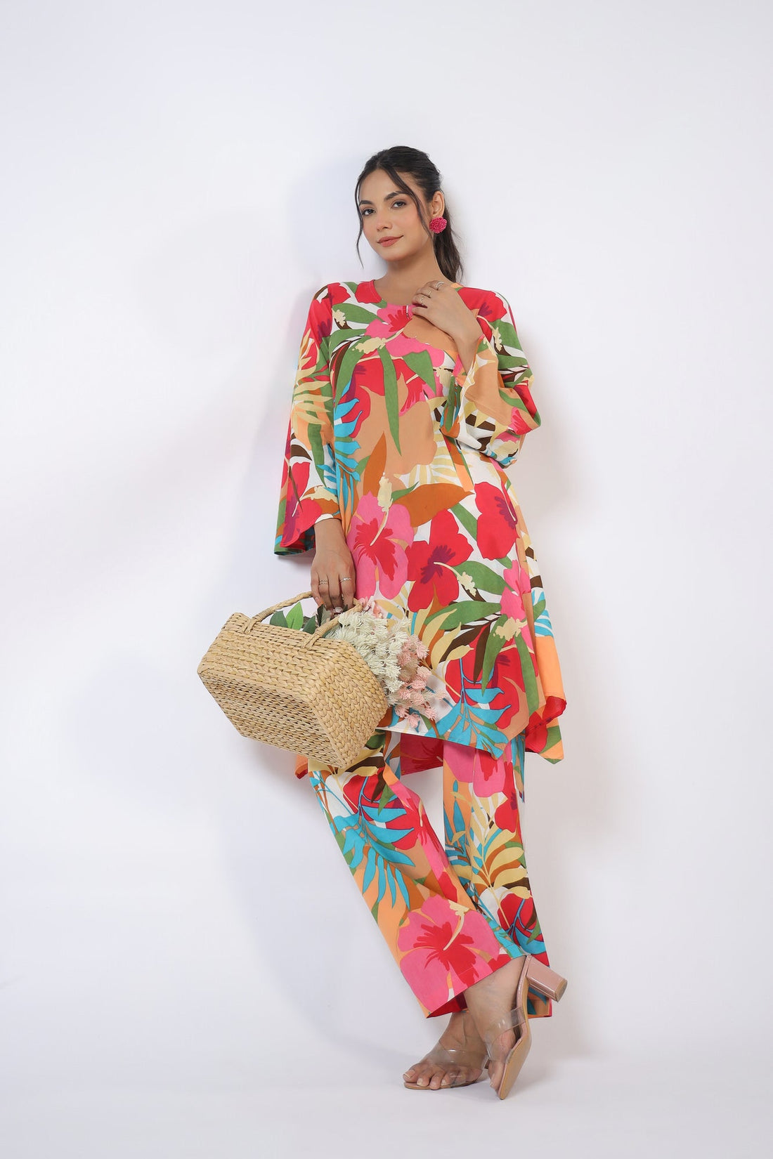 Summer Splash Cotton Co-ord Set