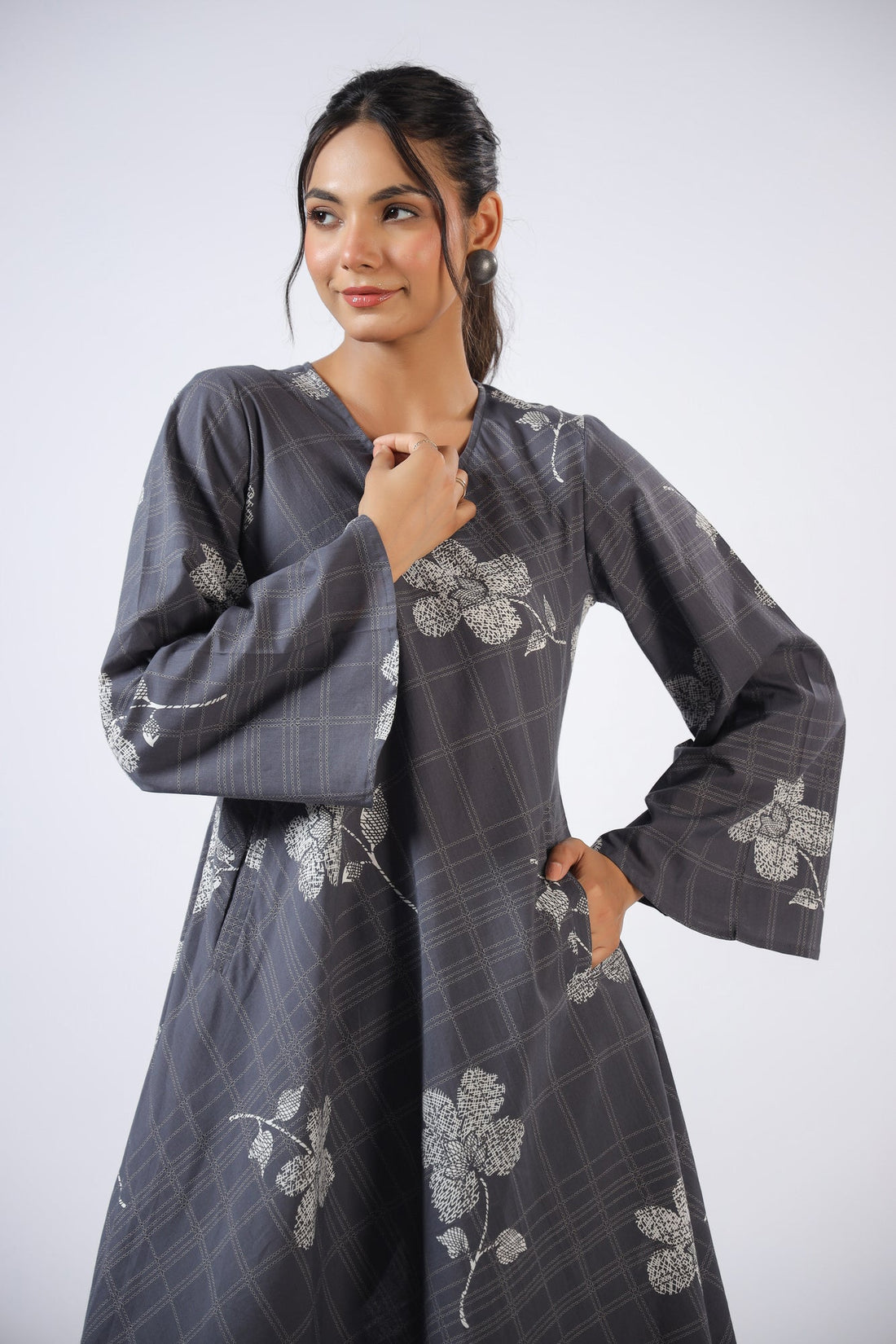 Floral Cascade Cotton Co-ord Set