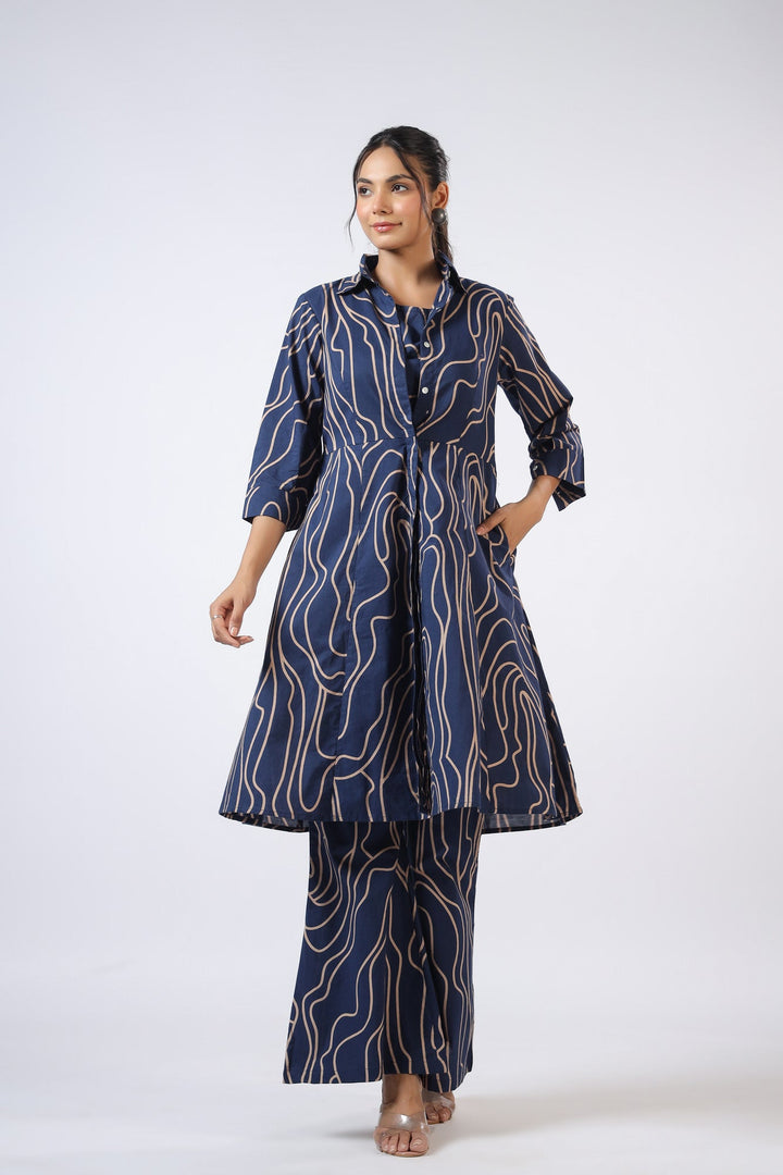 Whimy Wavy Three Piece Cotton Co-ord Set