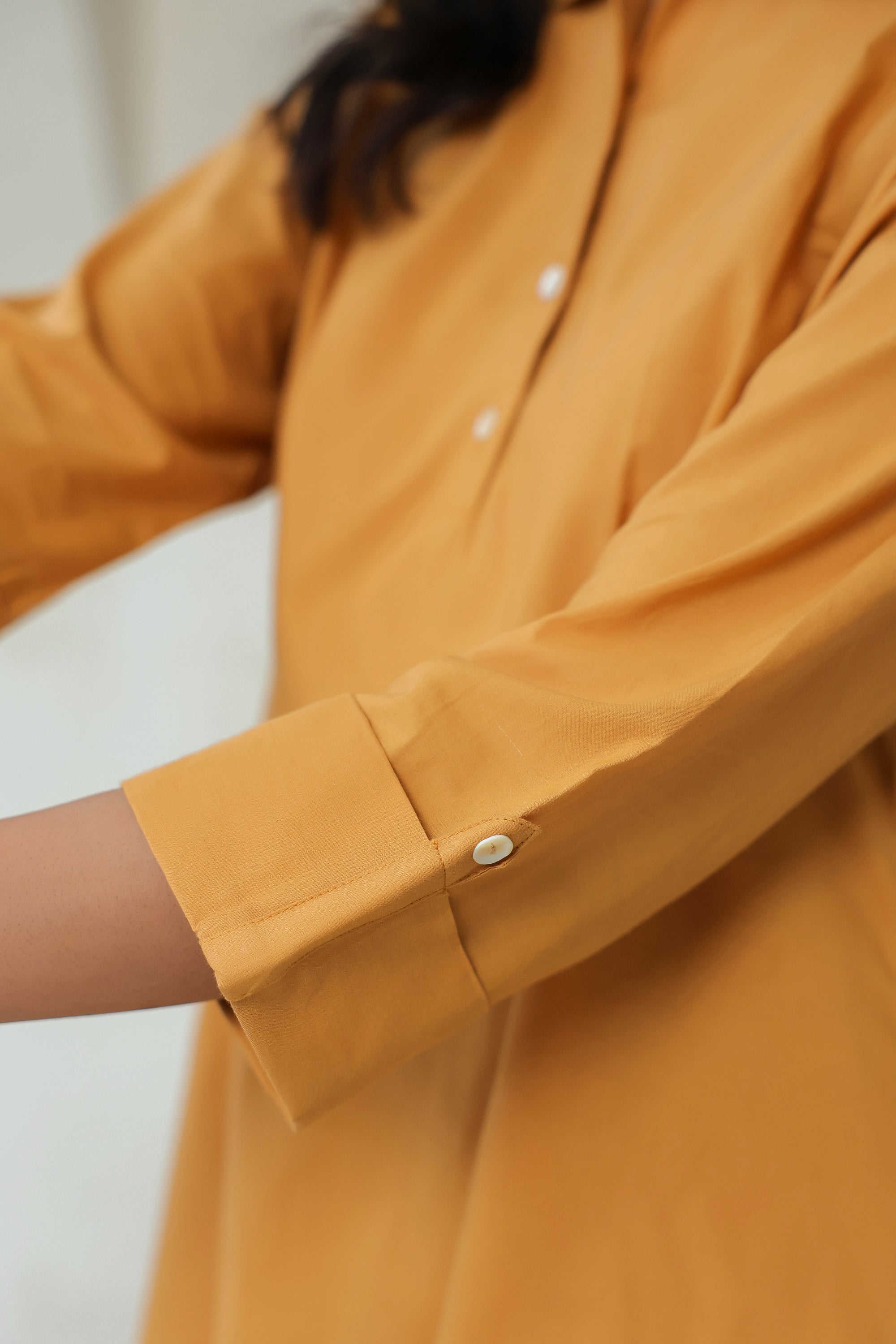 Golden Dusk Cotton Co-ord Set