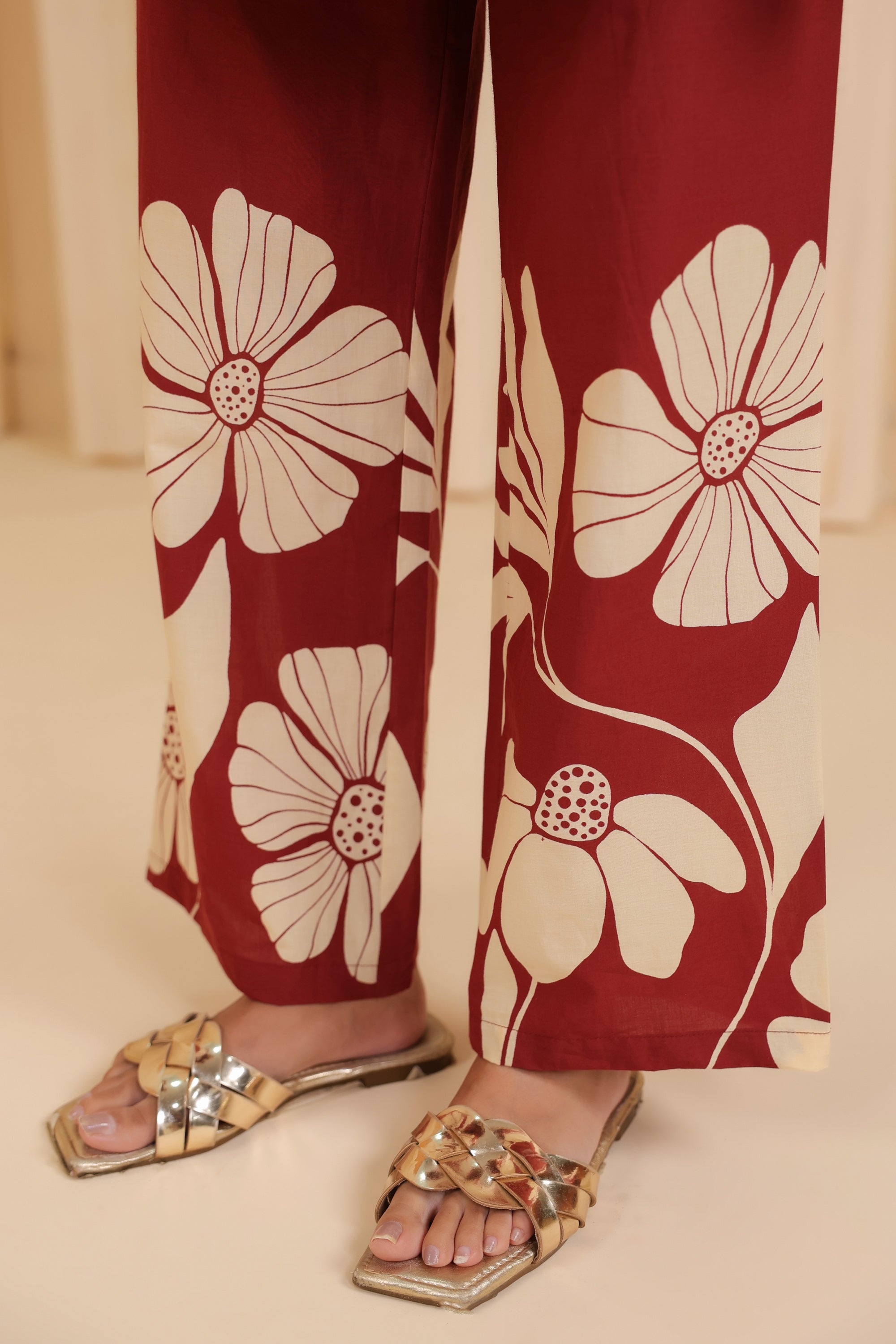 Bloom Floral Printed Cotton Co-ord Set