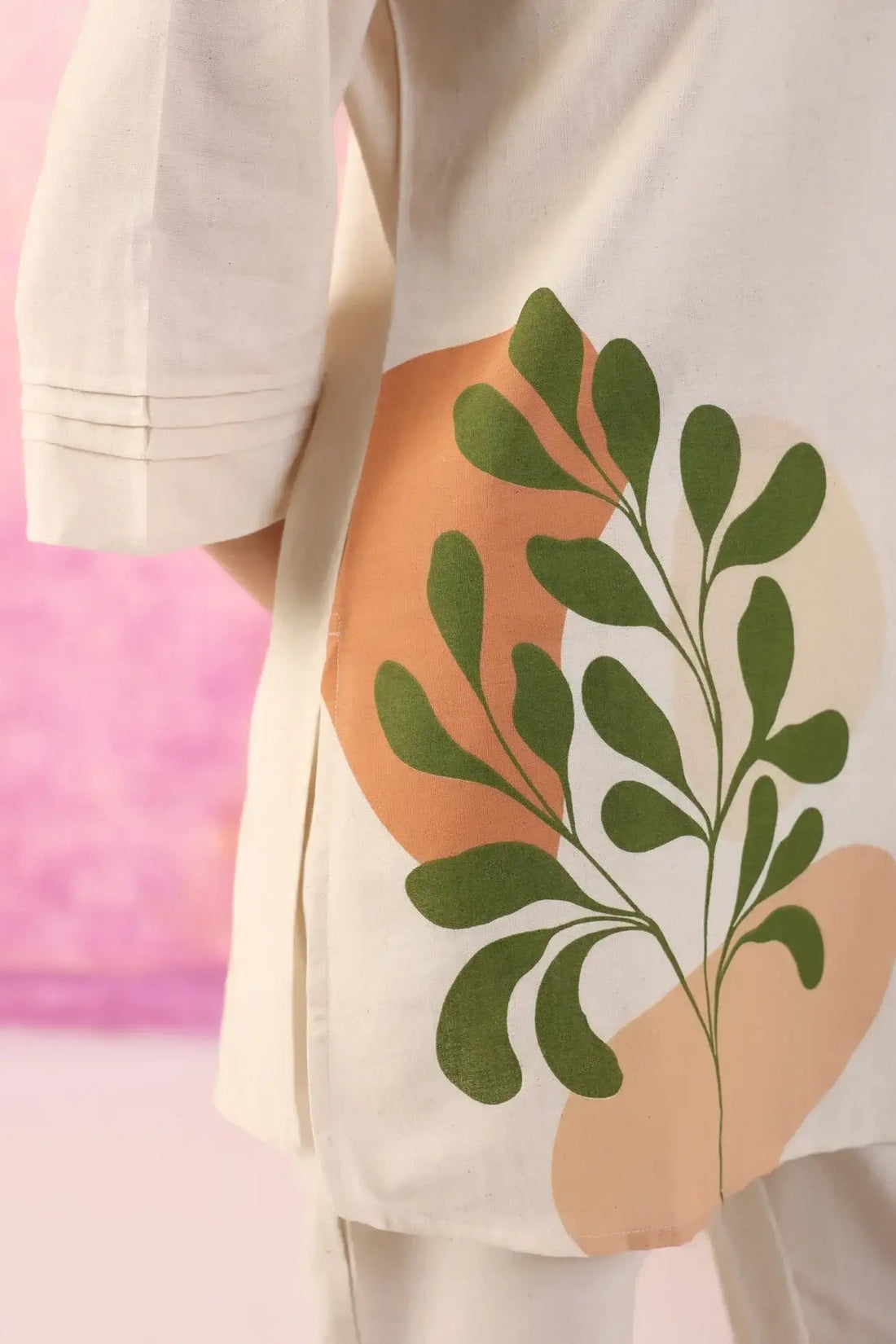 Vivid Vogue Printed Cotton Flex Co-ord Set