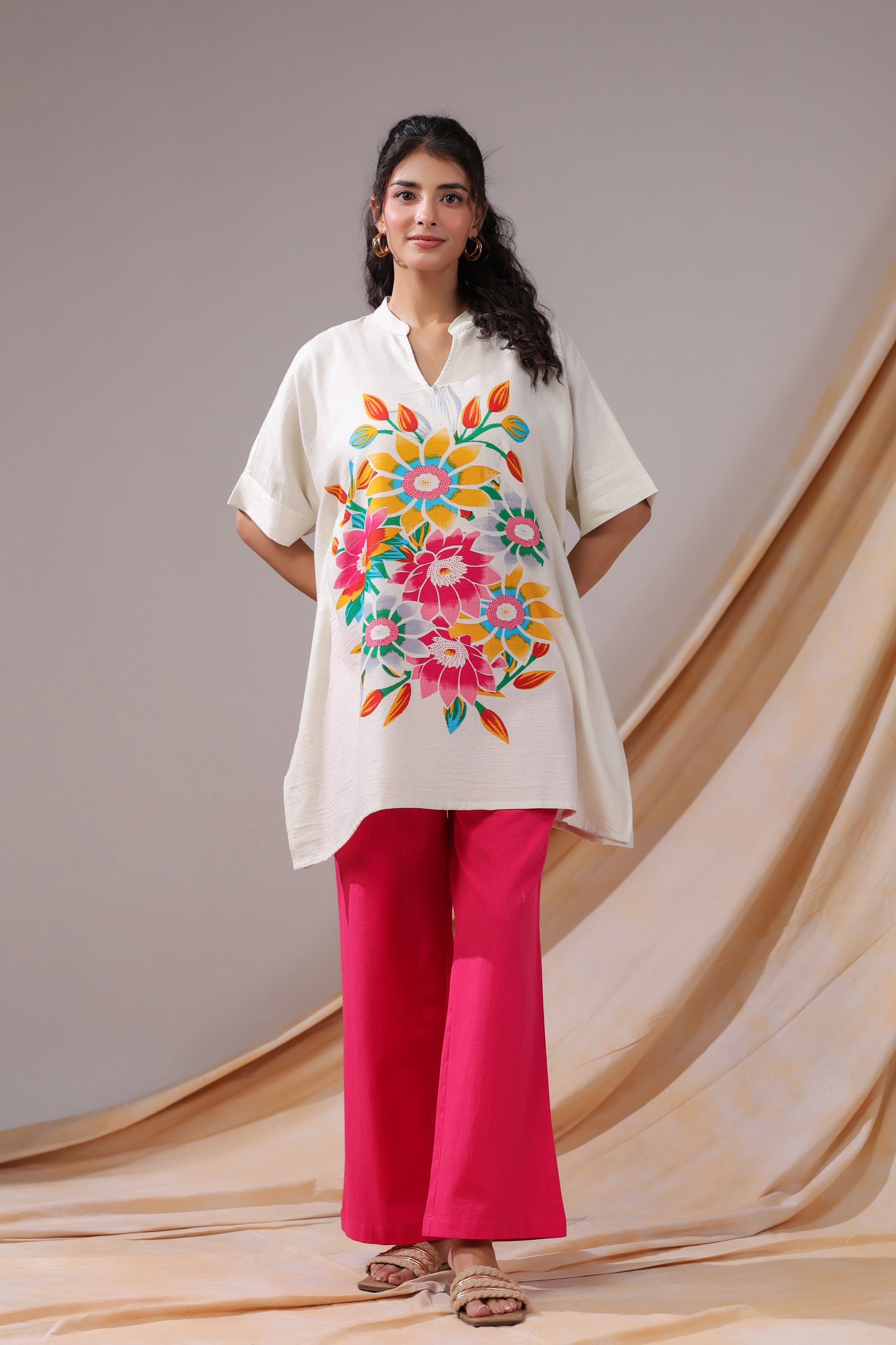 Meadow Cotton Flex Bloom Co-ord Set