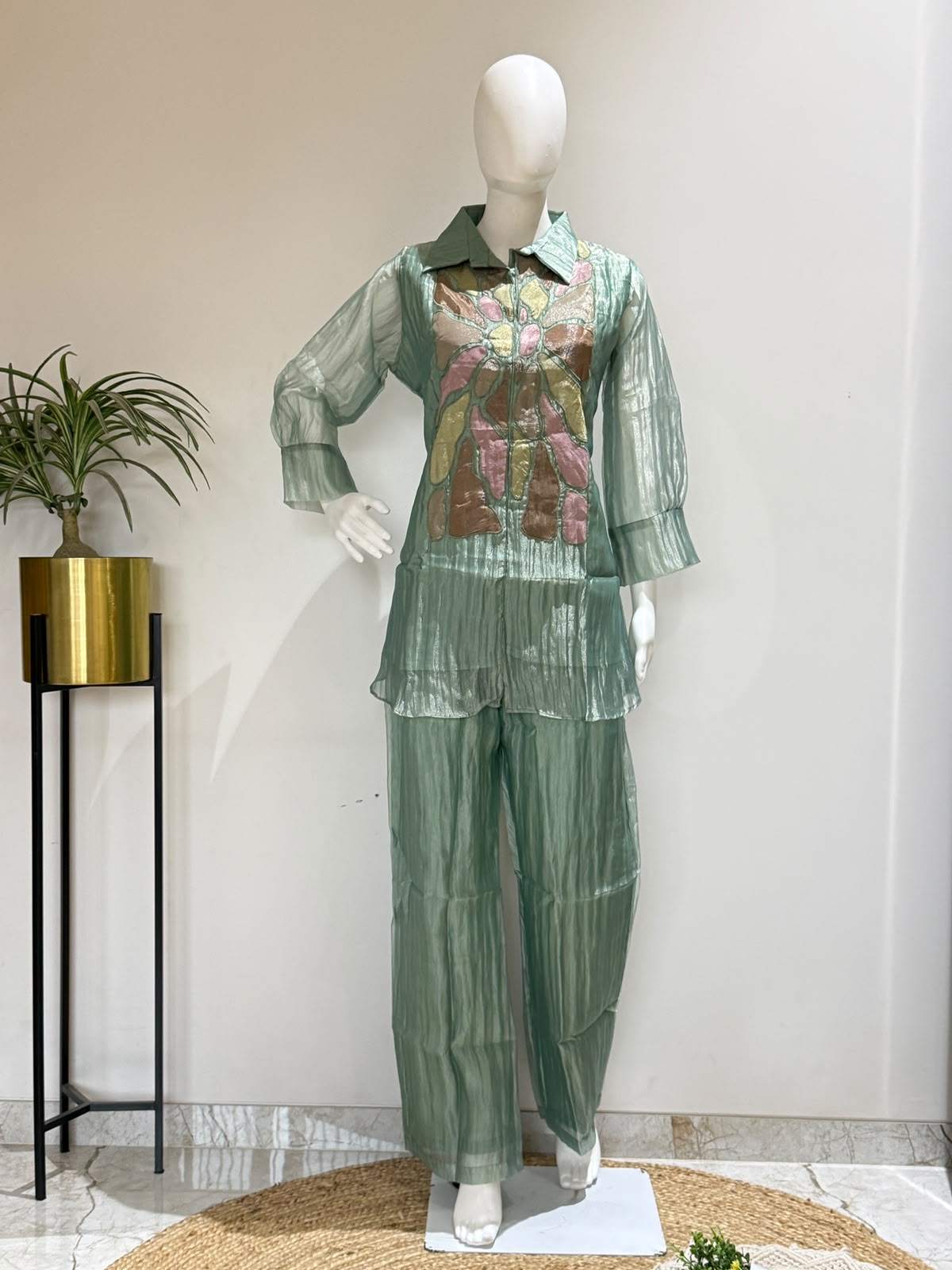 Salsa Fabric Co-ord Set with Lining | Premium 2-Piece Outfit