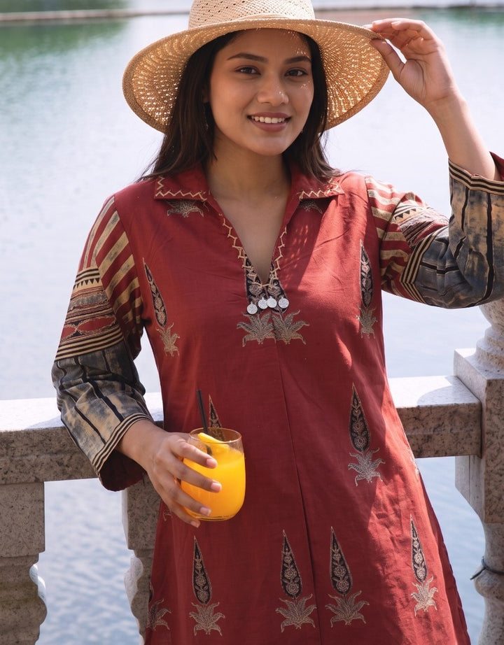 Pure Cotton Printed Co-Ord Set | Comfortable Kurta & Palazzo Set