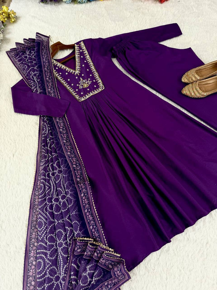 Mul viscos Chanderi kurti set for all party’s