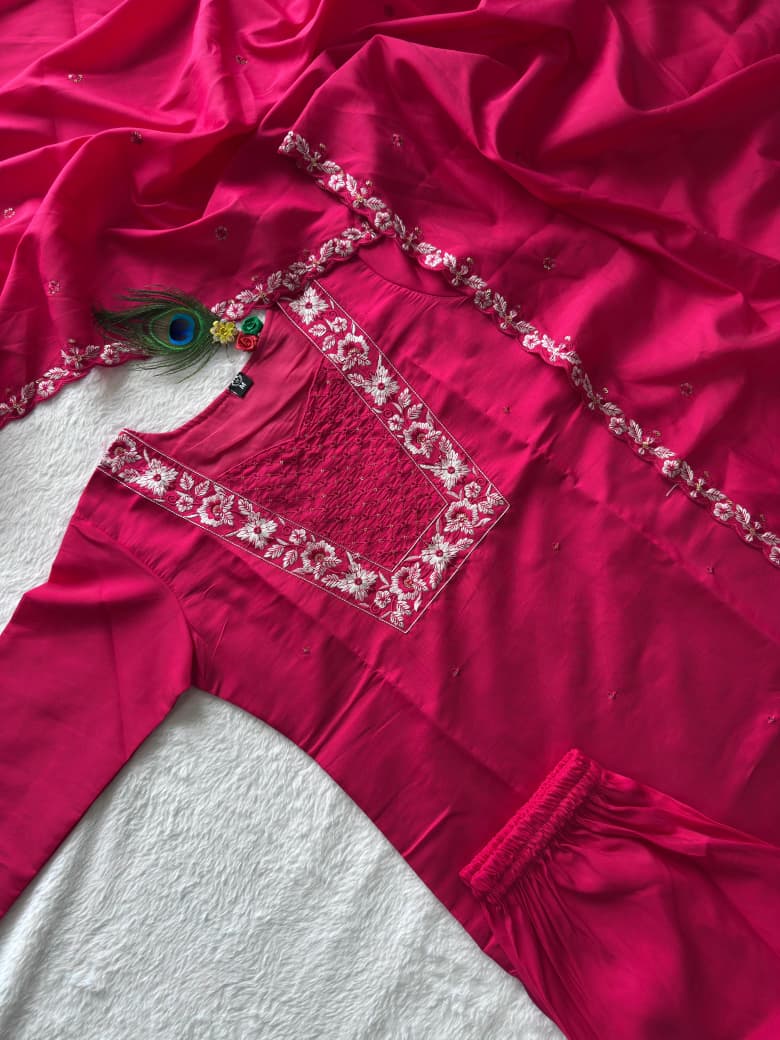 Office wear Roman Silk Kurti sets 🔆