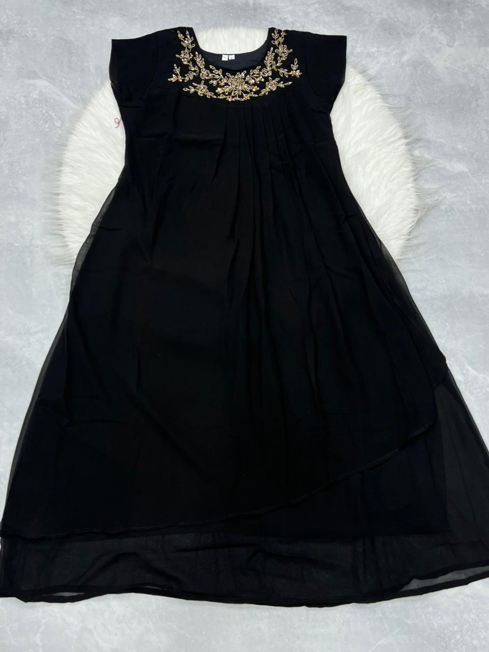 Classic Kathli Work Cafe Gowns for trendy wear ✨