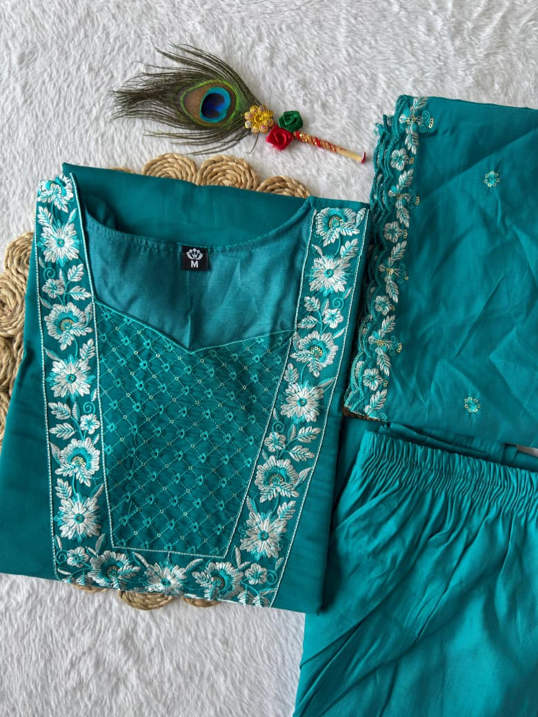 Office wear Roman Silk Kurti sets 🔆