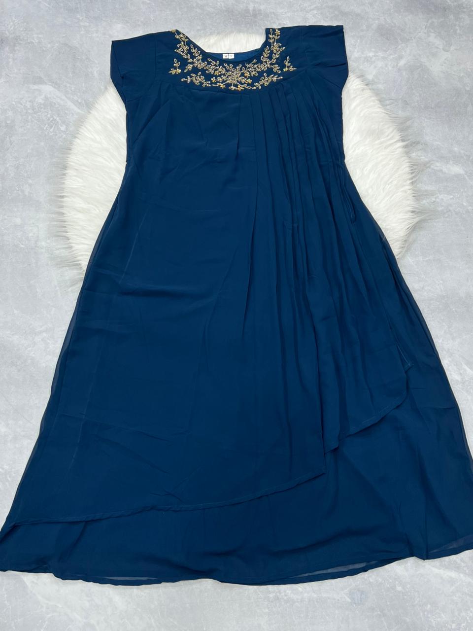 Classic Kathli Work Cafe Gowns for trendy wear ✨